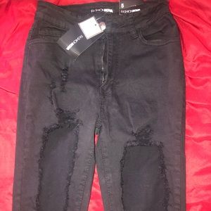 Black Ripped Jeans